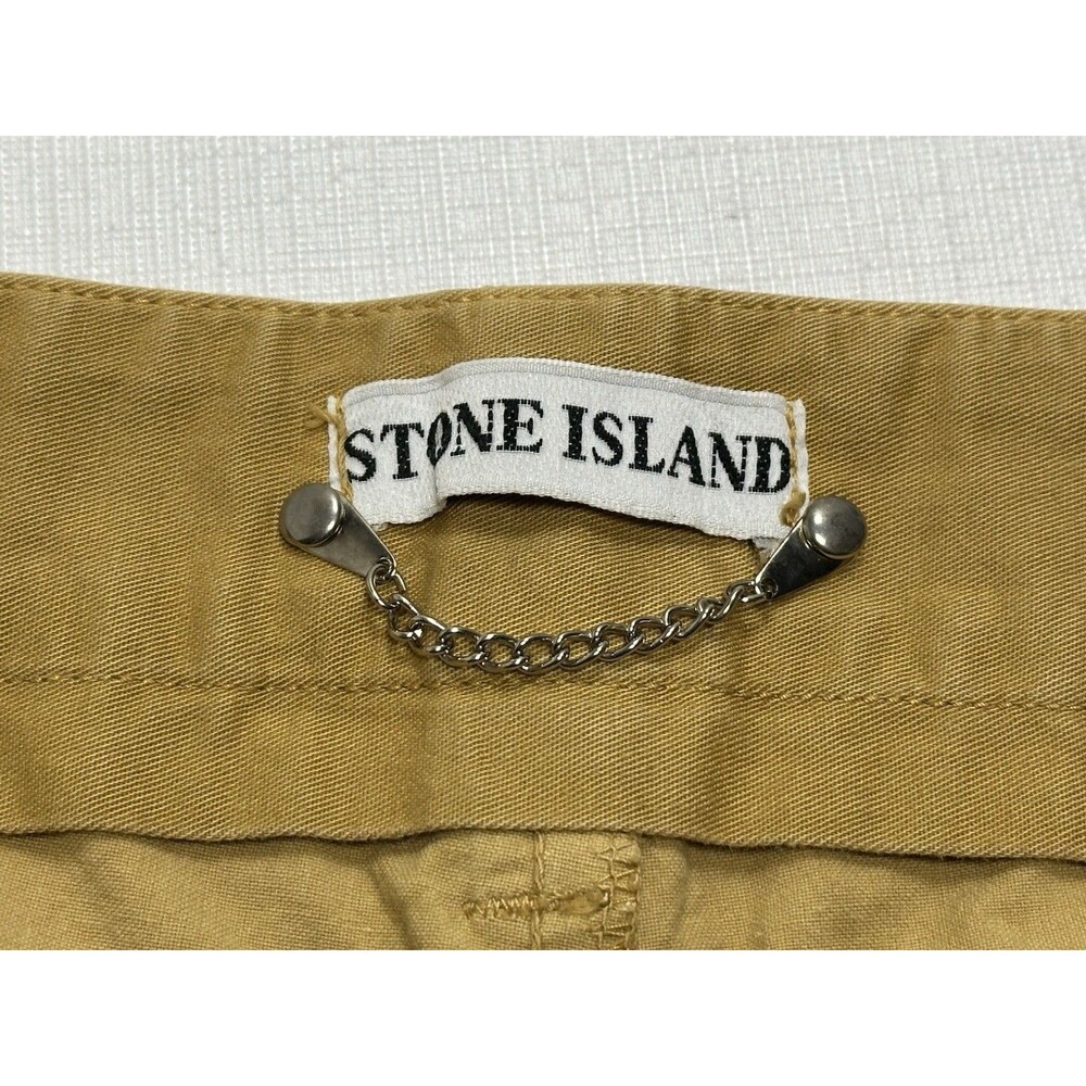 Vintage Stone Island C.P. Company 100% Cotton Pique Button Fly Pants 52 Italy - Picture 7 of 16